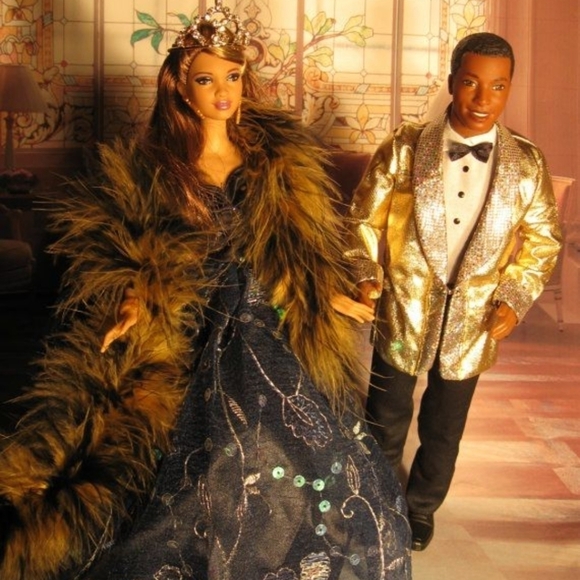 NEW OOAK ELEGANT DRESSED BARBIE DOLL W/ UPDOS IN GOWNS & ACCESSORIES $175 EACH - Picture 15 of 16